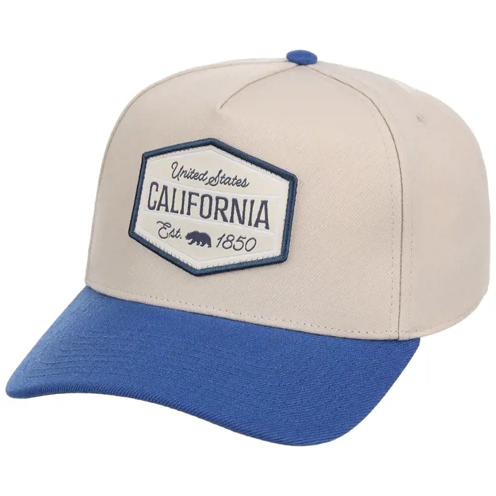 CALIFORNIA Deux tons Patch Trucker Ivoire/Bleu
