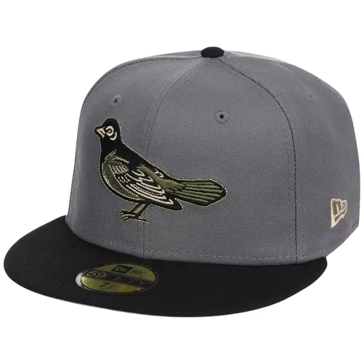 Baltimore Orioles LHD Cigarettes & Set Lists 59FIFTY GRY/BLK