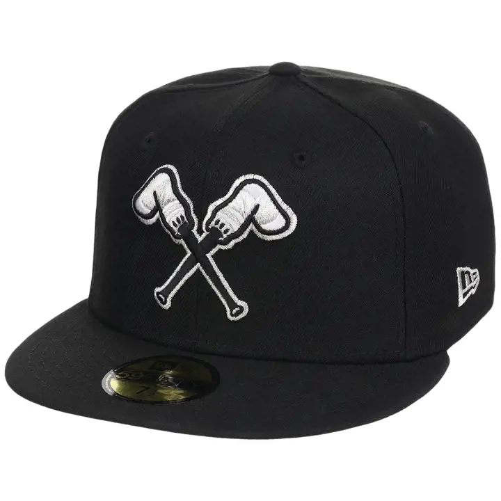 Montgomery Biscuits GAU MILB Lundi 59FIFTY NOI/NOI/GRI