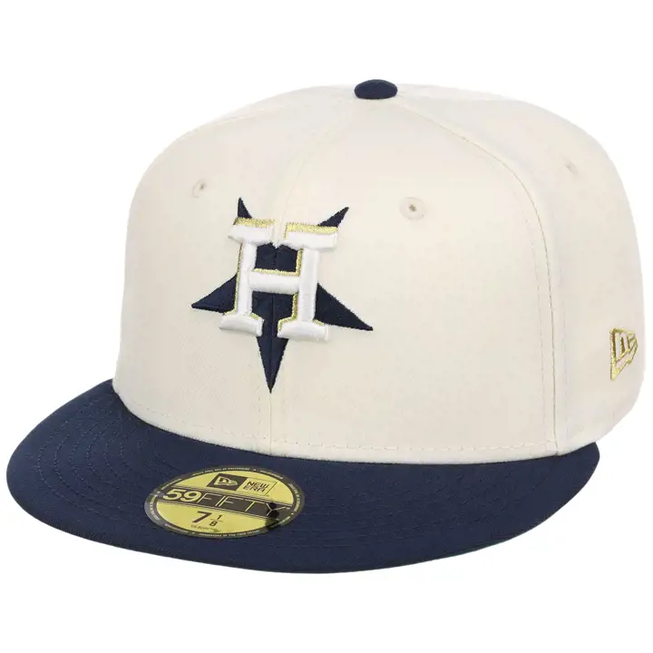 Houston Astros GAU HOU Flipmode 59FIFTY CHROME/NAVY/KGRN