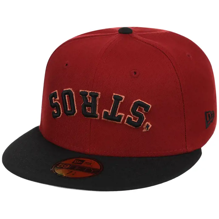 Houston Astros LHD HOU Flipmode 59FIFTY ROUGE/NOIR/GRIS