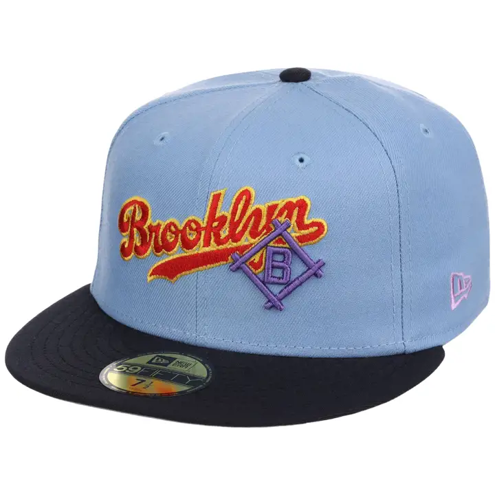 Brooklyn Dodgers LHD Cigarettes & Set Lists 59FIFTY SKBL/NAV