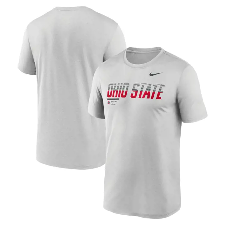 T-shirt Ohio State Buckeyes SU26 Sideline Dri Fit Legend gris
