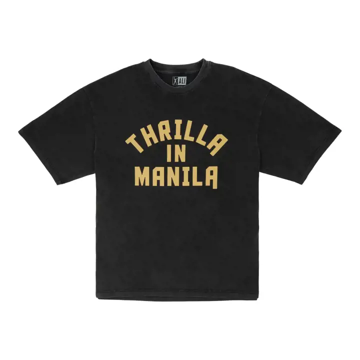 T-shirt Ali Thrilla Manila LHD Noir