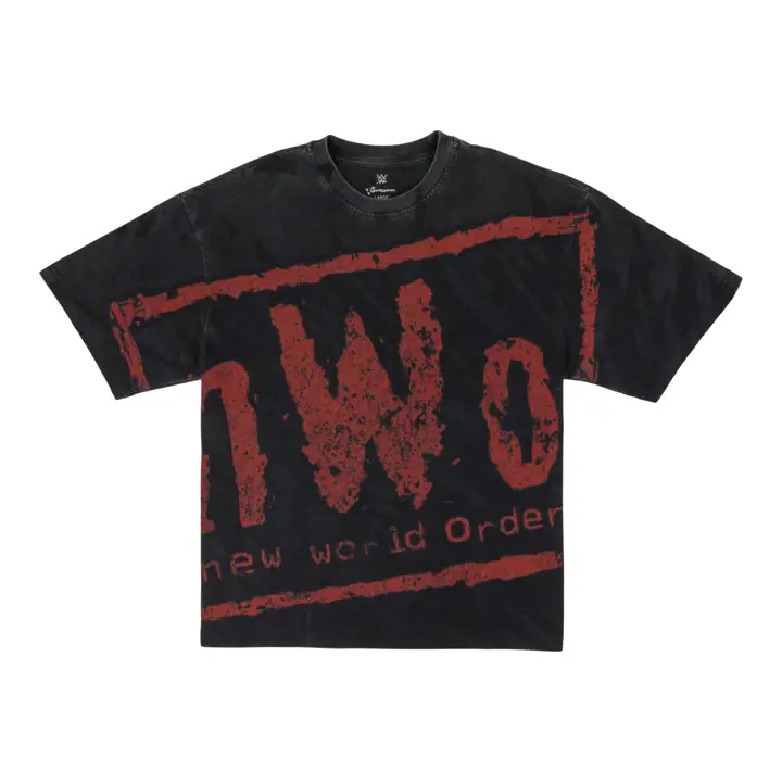 T-shirt NWO Wolfpac WWE x JG noir