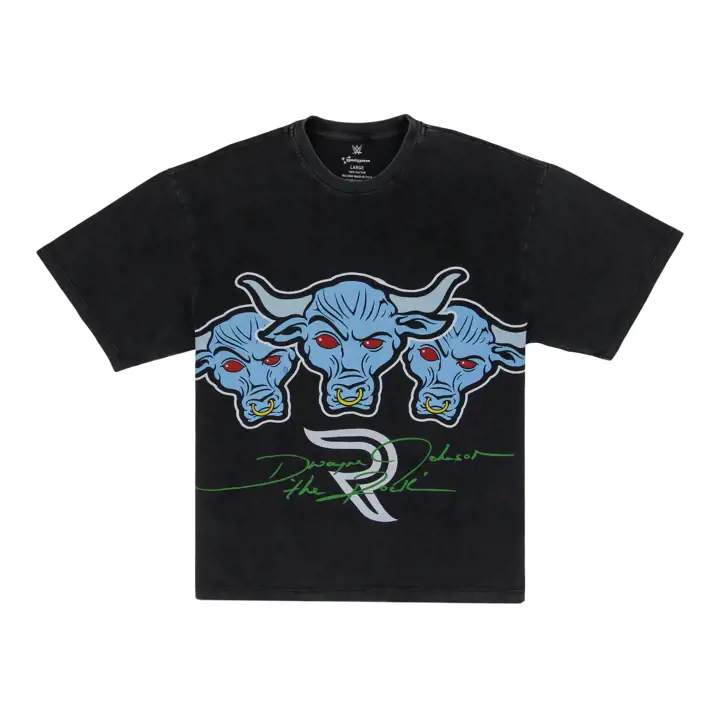 T-shirt The Rock WWE x JG NOIR