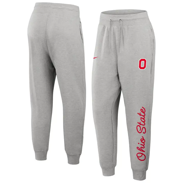 Ohio State Buckeyes SU26 W One DF Script Jogger GRY