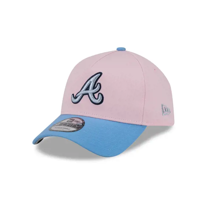 Atlanta Braves MLB Pink Sky 9FORTY AF PNK/SKBL/GRY
