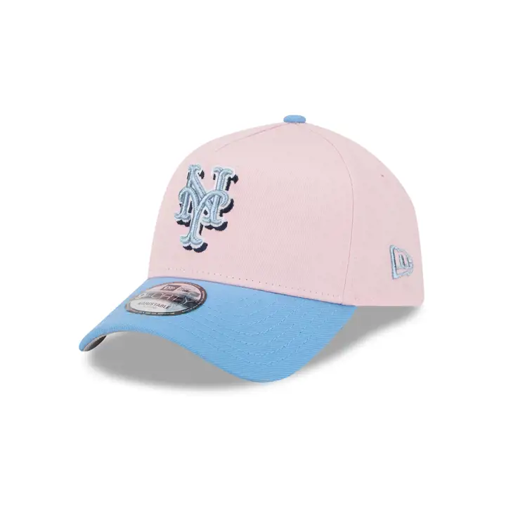 New York Mets MLB Rose Ciel 9FORTY AF PNK/SKBL/GRY