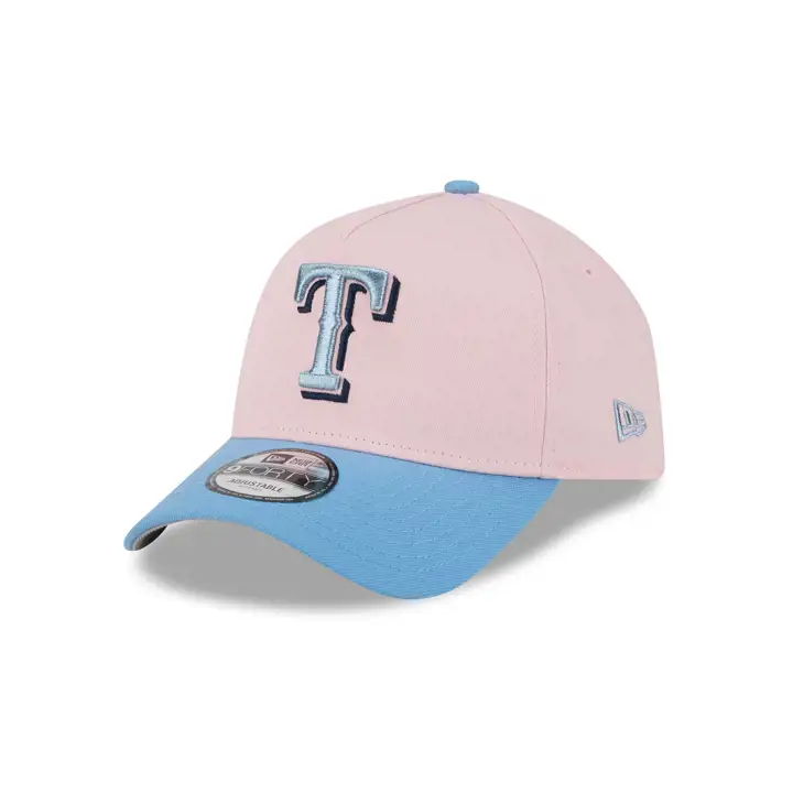 Texas Rangers MLB Rose Ciel 9FORTY AF PNK/SKBL/GRY