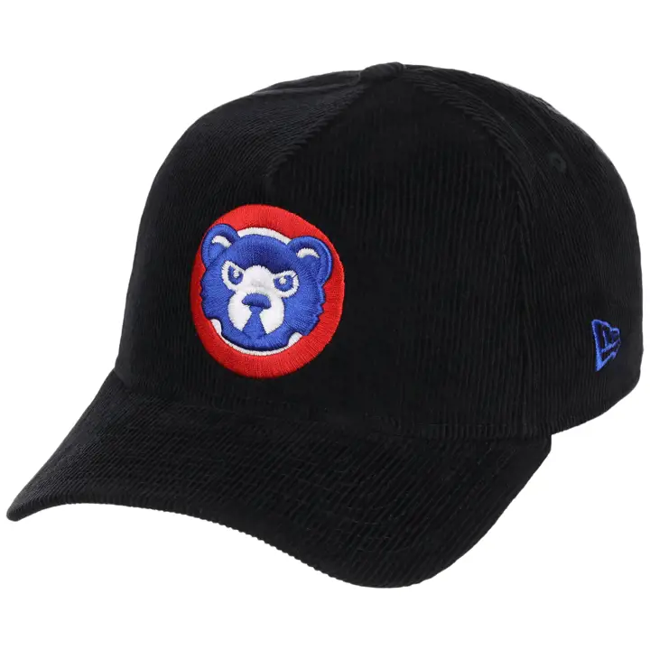 Casquette Chicago Cubs MLB Blk Cord 9FORTY AF NOIR/NOIR/VERTFC