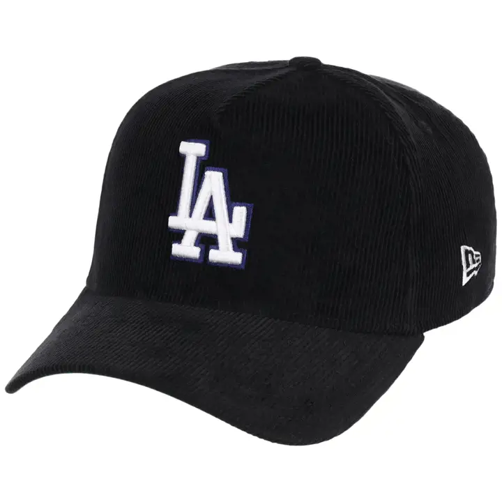 Los Angeles Dodgers MLB Blk Cord 9FORTY AF NOIR/NOIR/VERT KGRN