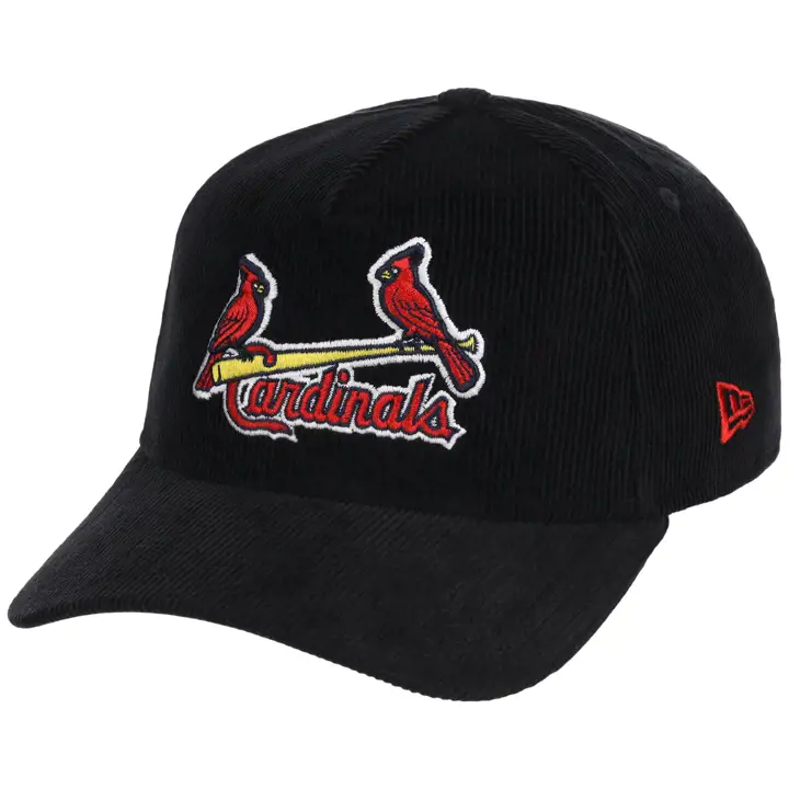 Casquette MLB St. Louis Cardinals Blk Cord 9FORTY AF NOIR/NOIR/VRTFONCÉ
