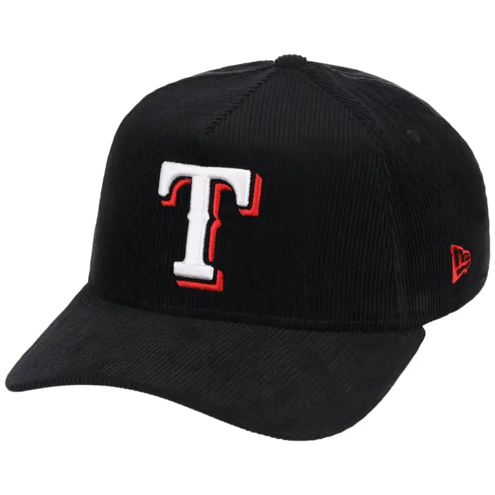 Texas Rangers MLB Casquette Corde Noire 9FORTY AF NOIR/NOIR/VERTFC