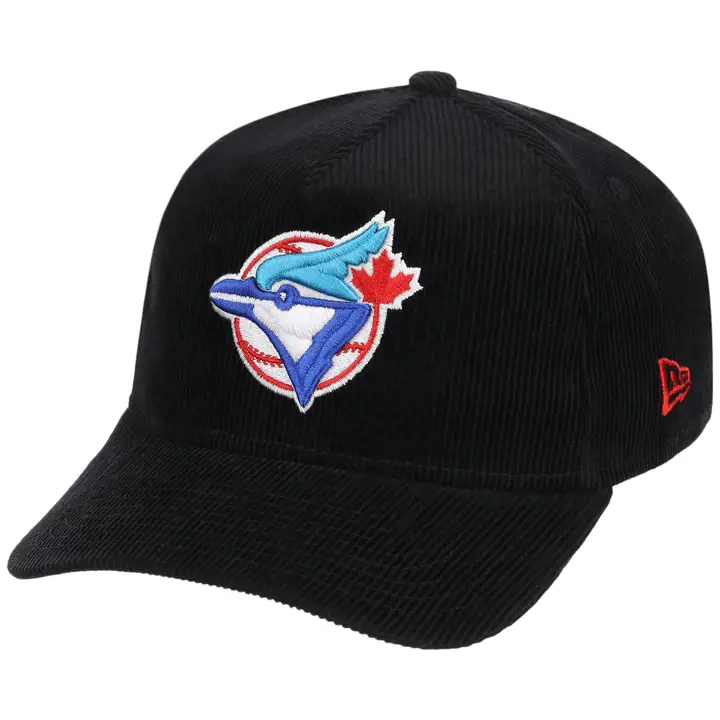 Toronto Blue Jays MLB Blk Cord 9FORTY AF BLK/BLK/KGRN