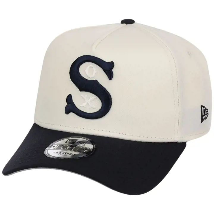 Chicago White Sox MLB Chrome OTC POP 9FORTY AF CHROME/NAVY/G
