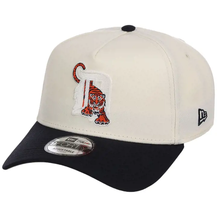Detroit Tigers MLB Chrome OTC POP 9FORTY AF CHROME/MARINE/GRI
