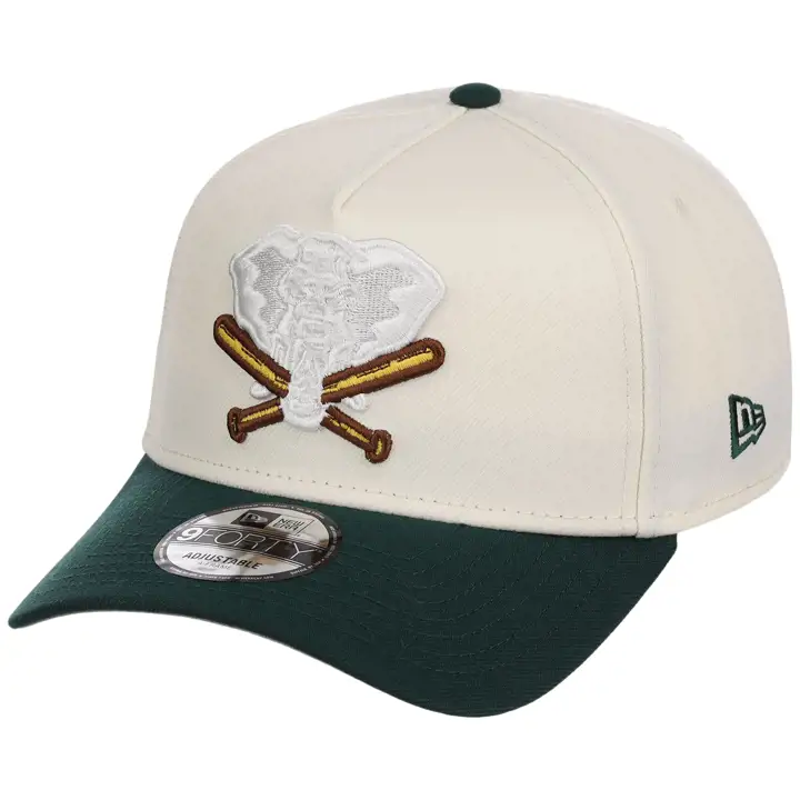 Oakland Athletics MLB Chrome OTC POP 9FORTY AF CHROME/VERT/GR