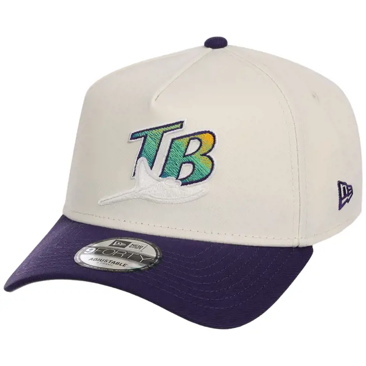 Casquette 9FORTY ajustable MLB Chrome OTC POP Tampa Bay Rays CHROME/PUR/GRY