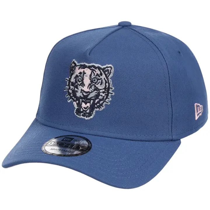 Casquette MLB 9FORTY des Detroit Tigers indigo rose IND/IND/PNK