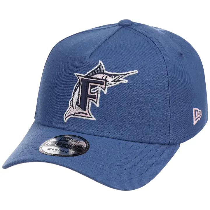 Florida Marlins MLB Indigo Rose 9FORTY AF IND/IND/PNK