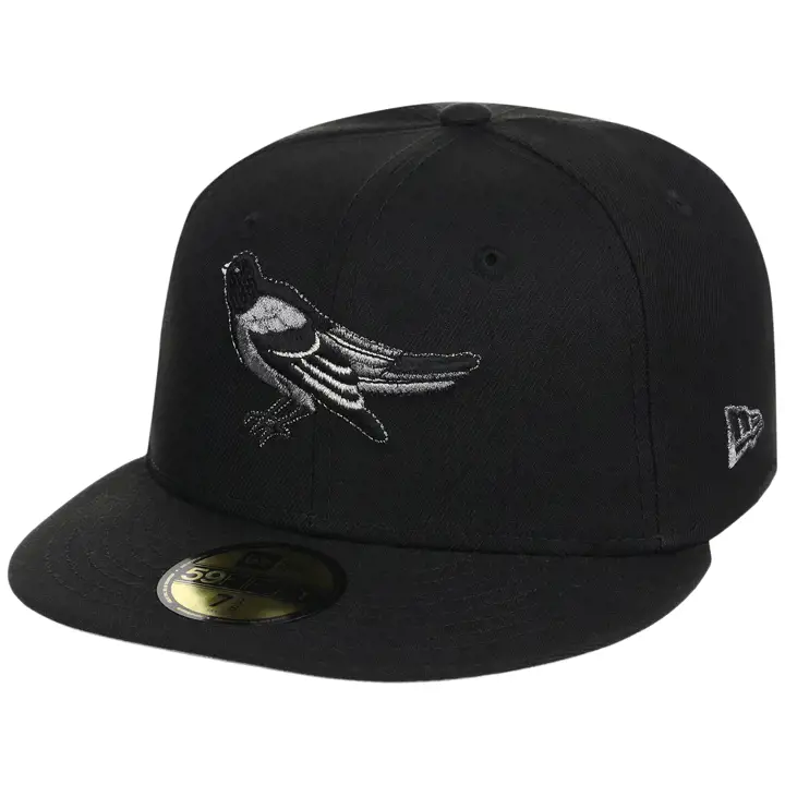 Baltimore Orioles MLB LHD Core Metallics 59FIFTY NOI/NOI/GRI