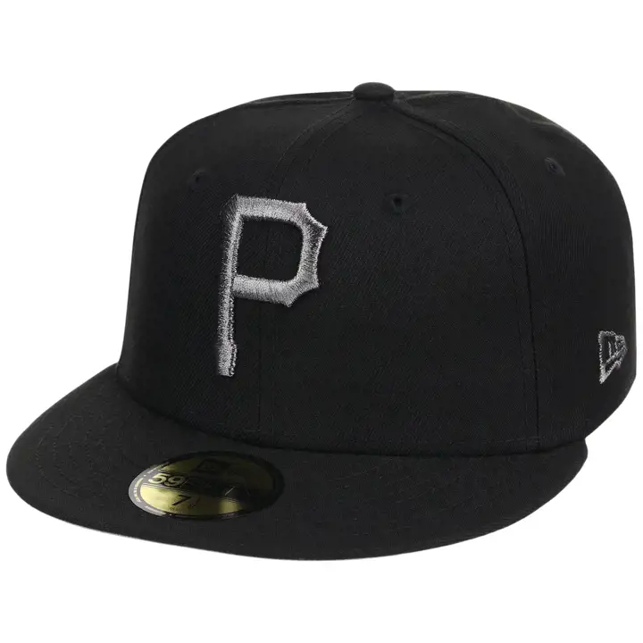 Pittsburgh Pirates MLB LHD Core Metallics 59FIFTY NOI/NOI/GRI