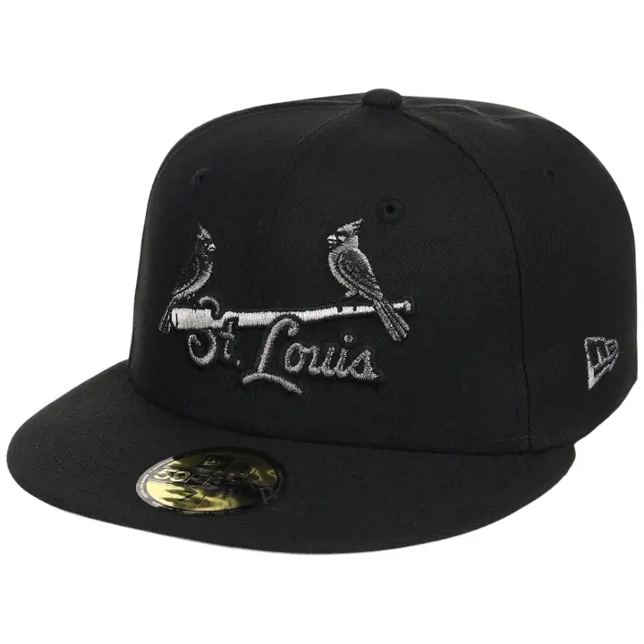 Casquette St. Louis Cardinals MLB LHD Core Metallics 59FIFTY NOIR/NOIR/G