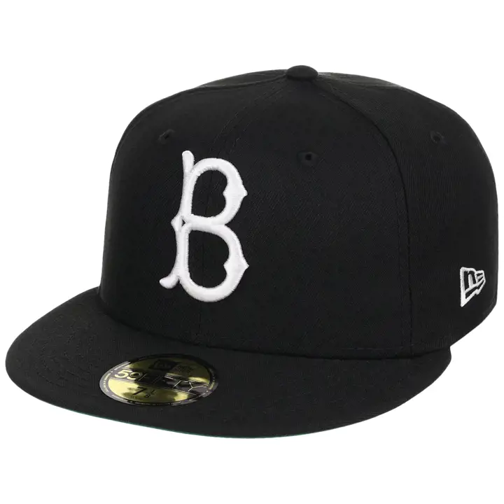 Brooklyn Dodgers MLB LHD Core Black OTC 59FIFTY BLK/BLK/GRY