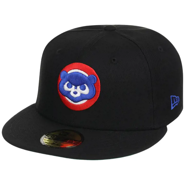 Casquette 59FIFTY MLB des Chicago Cubs LHD Core Black OTC BLK/BLK/GRY