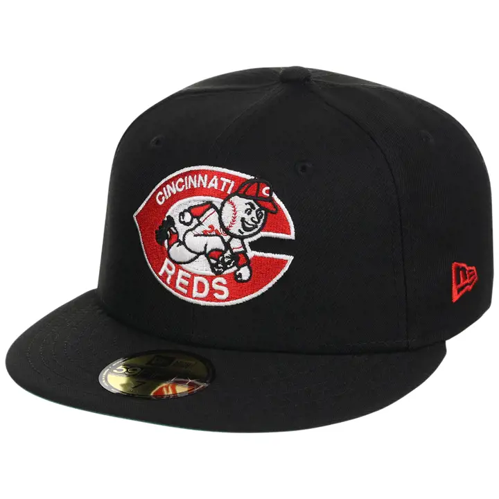 Cincinnati Reds MLB LHD Core Black OTC 59FIFTY NOI/NOI/GRI