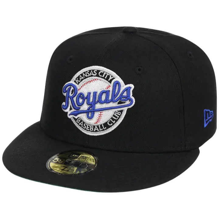 Kansas City Royals MLB GAUCHE Core Black OTC 59FIFTY NOI/NOI/GR