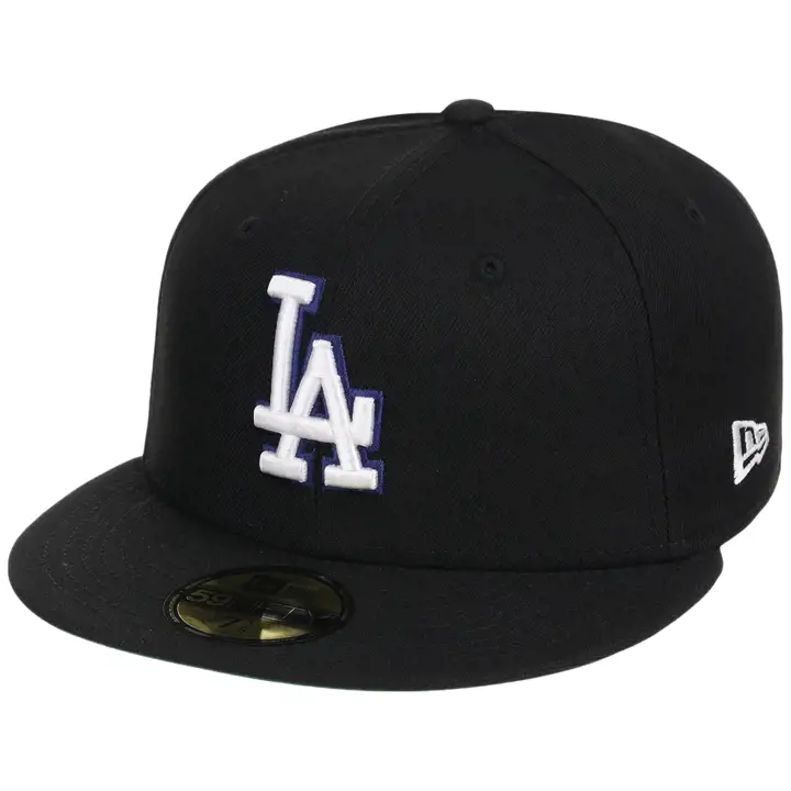 Los Angeles Dodgers MLB LHD Core Black OTC 59FIFTY BLK/BLK/G