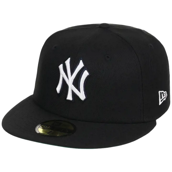 New York Yankees MLB LHD Core Black OTC 59FIFTY BLK/BLK/GRY