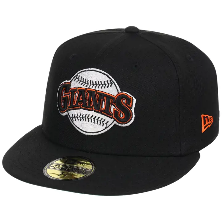 San Francisco Giants MLB GAUCHER Core Black OTC 59FIFTY NOIR/NOIR/