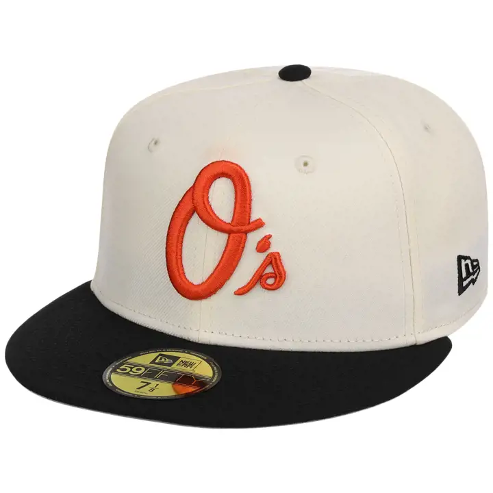 Baltimore Orioles MLB LHD Core Chrome OTC 59FIFTY CHROME/BLK