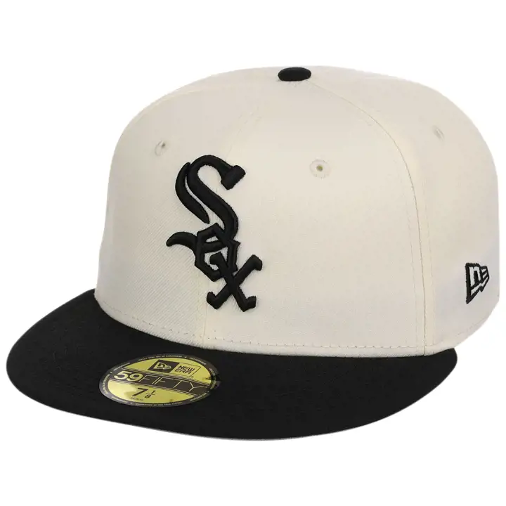 Chicago White Sox MLB LHD Core Chrome OTC 59FIFTY CHROME/BLK