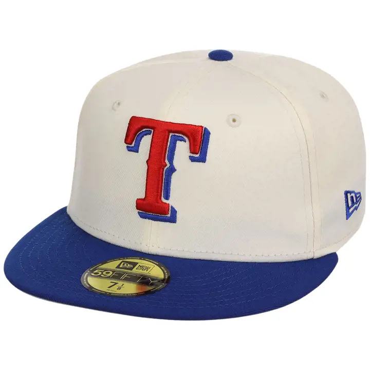 Texas Rangers MLB GAUCHE Core Chrome OTC 59FIFTY CHROME/RBL/GRY