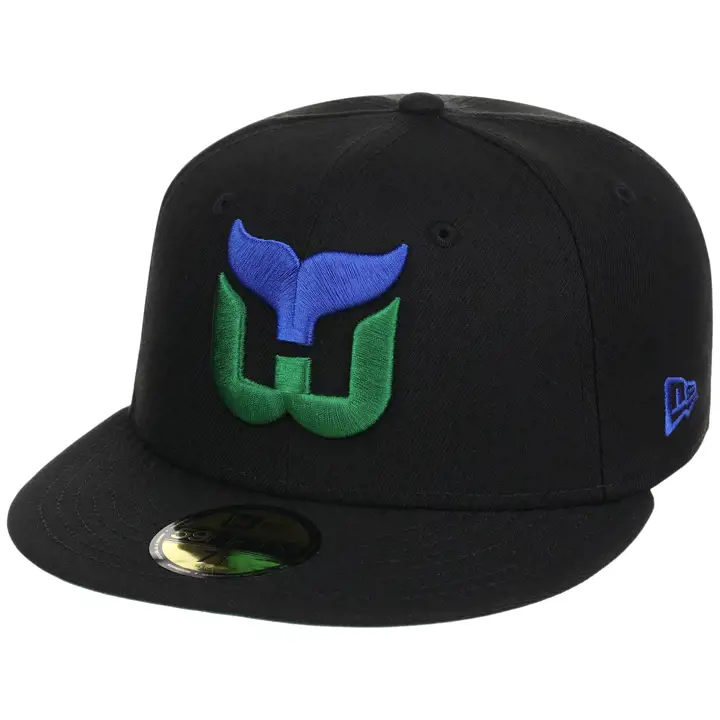 HARTFORD WHALERS LNH DG Noir Intense OTC 59FIFTY NOI/NOI/VIF