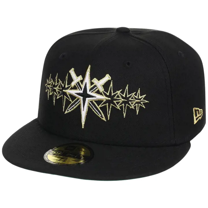 VEGAS GOLDEN KNIGHTS LNH GCH NGD Noir profond OTC 59FIFTY NOI/NOI/