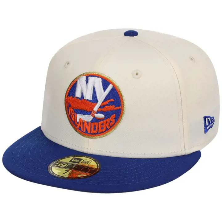 NEW YORK ISLANDERS LNH DG Coeur Chromé OTC 59FIFTY CHROME/RB