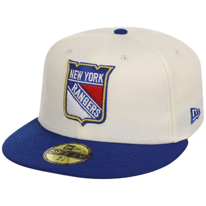 NEW YORK RANGERS NHL LHD Core Chrome OTC 59FIFTY CHROME/RBL/