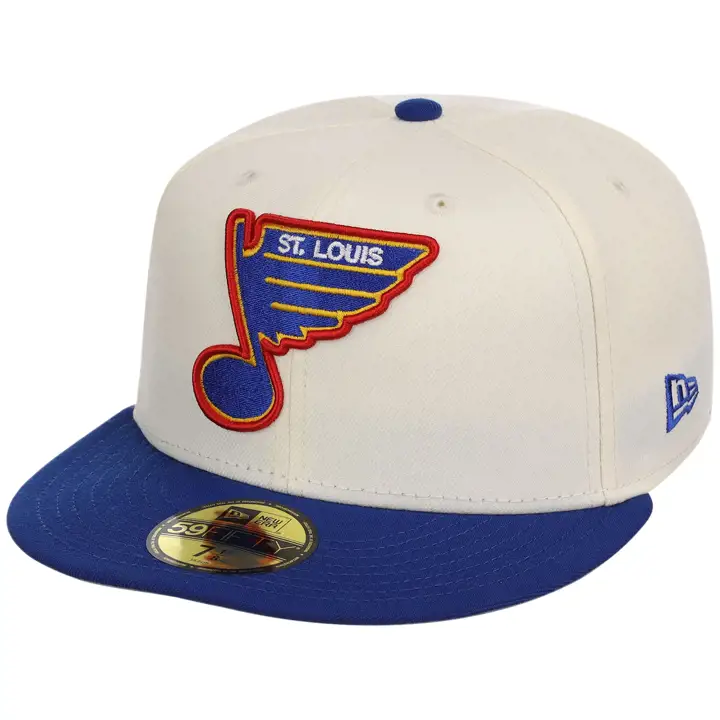 ST. LOUIS BLUES NHL LHD Core Chrome OTC 59FIFTY CHROME/RBL/G