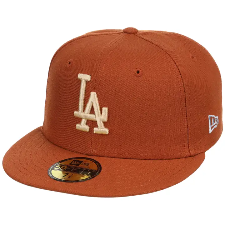 Los Angeles Dodgers MLB LHD Patate Douce 59FIFTY ROUILLE/ROUILLE/G