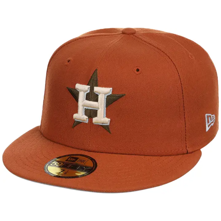 Houston Astros MLB LHD Patate Douce 59FIFTY ROUILLE/ROUILLE/GRI