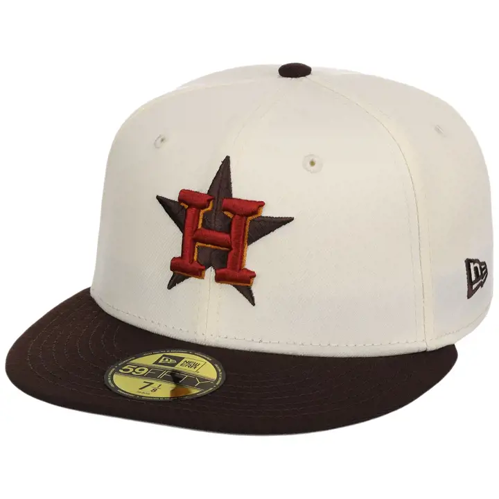 Houston Astros MLB LHD Biscuit 59FIFTY CHROME/BRN/GRY