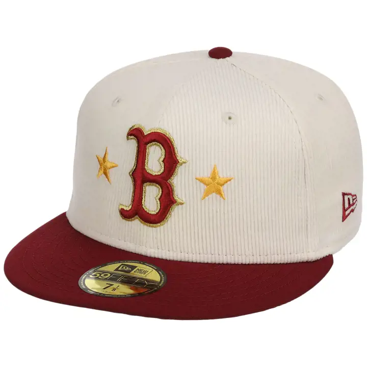 Boston Red Sox MLB LHD Spike 59FIFTY CHROME/CRED/KGRN