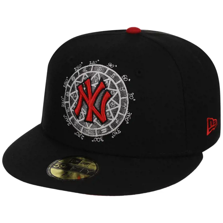 New York Yankees MLB GAUCHE Spike 59FIFTY NOI/NOI/ROU