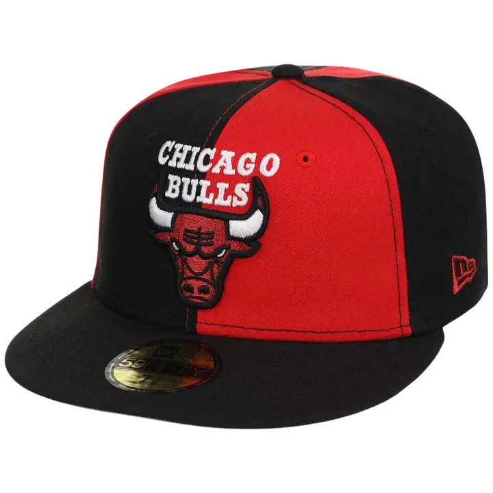 Chicago Bulls NBA LHD Pinwheel 59FIFTY ROUGE/NOIR/GRIS