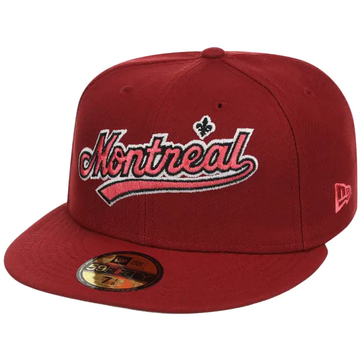 Montreal Expos MLB Montréal Local 59FIFTY ROUGE/ROUGE/GRIS